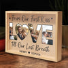 Custom Photo In You, I've Found My Forever - Couple Personalized Custom Frame Light Box - Gift For Husband Wife, Anniversary