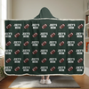 Game Day Vibes, Mom Life Pride - Personalized Custom Snuggle Blanket, Hoodie Blanket - Gift For Sport Lovers, Sport Players