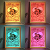 Custom Photo All Of Me Loves All Of You - Couple Personalized Custom Frame Light Box - Gift For Husband Wife, Anniversary
