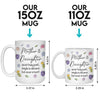 Mother & Daughter Never Truly Apart - Family Personalized Custom 3D Inflated Effect Printed Mug - Gift For Mom, Daughter