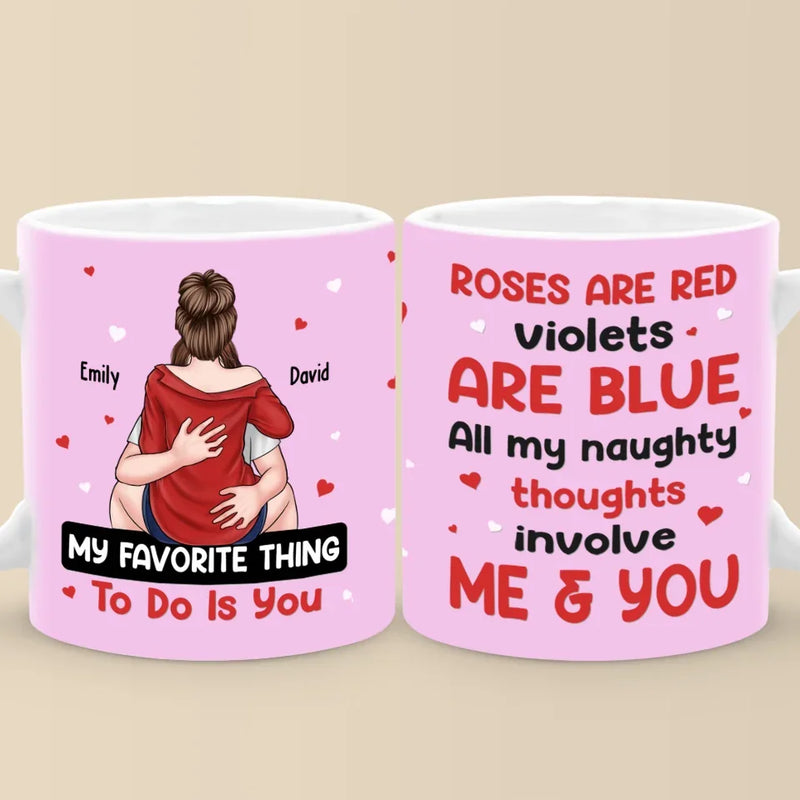 Love Is All We Need - Couple Personalized Custom Mug - Gift For Husband Wife, Anniversary