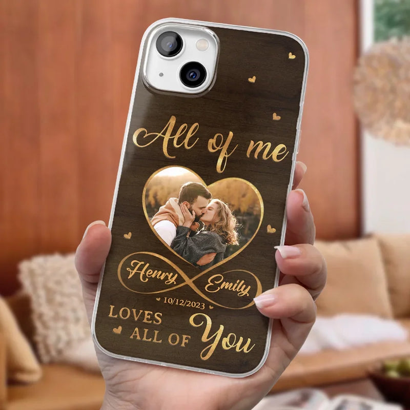 Custom Photo You Are The Reason I Believe In Love - Couple Personalized Custom Clear Phone Case - Gift For Husband Wife, Anniversary