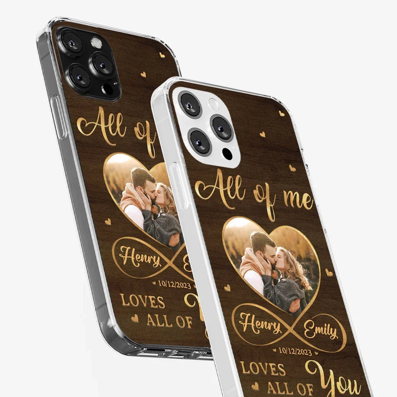 Custom Photo You Are The Reason I Believe In Love - Couple Personalized Custom Clear Phone Case - Gift For Husband Wife, Anniversary