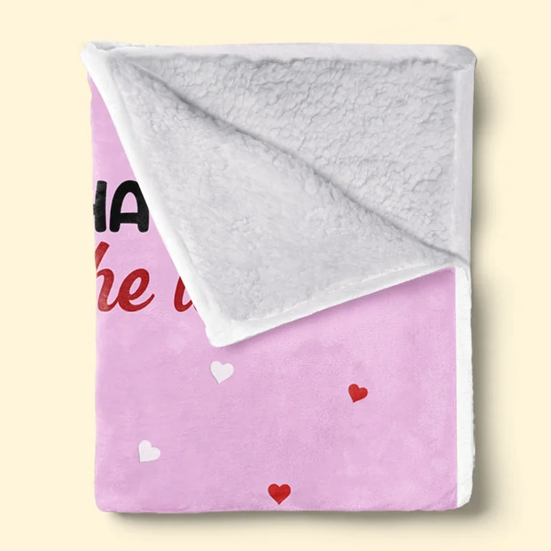 My Queen You're Always Sexy - Couple Family Personalized Custom Blanket - Gift For Husband Wife, Anniversary