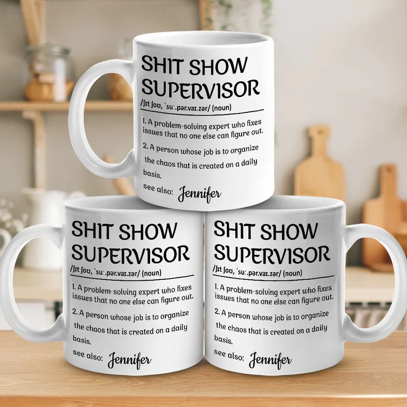 The Steady Hand - Coworker Personalized Custom Mug - Gift For Coworkers, Work Friends, Colleagues