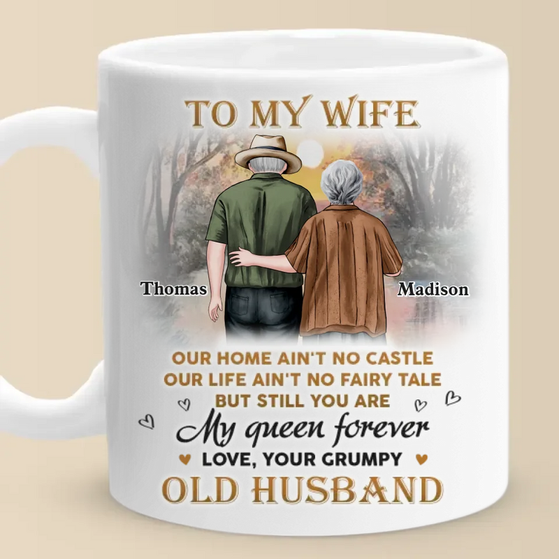 Love Is Not Just A Feeling, It's A Choice We Make Every Day - Couple Personalized Custom Mug - Gift For Husband Wife, Anniversary