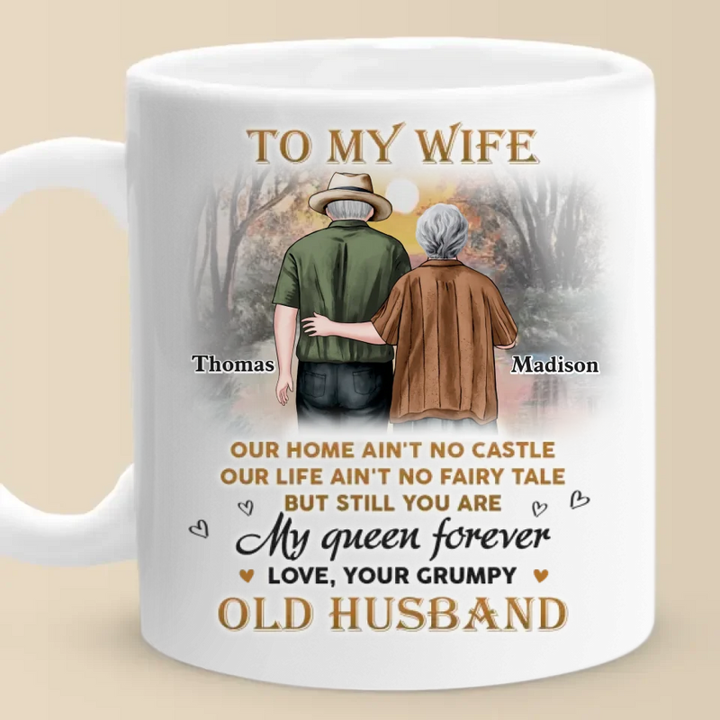 Love Is Not Just A Feeling, It's A Choice We Make Every Day - Couple Personalized Custom Mug - Gift For Husband Wife, Anniversary
