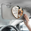 Custom Photo A Loyal Friend, A Loving Soul - Memorial Personalized Custom Car Visor Clip - Sympathy Gift For Pet Owners, Pet Lovers