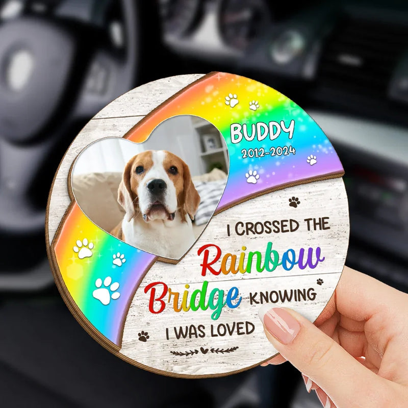 Custom Photo You Left Paw Prints On My Soul - Memorial Personalized Custom Car Visor Clip - Sympathy Gift For Pet Owners, Pet Lovers