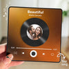 Custom Photo I Love You Forever & Always - Couple Personalized Custom Music Fridge Magnet That Can Play Songs - Gift For Husband Wife, Anniversary