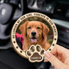 Custom Photo You Were My Favorite Hello And My Hardest Goodbye - Memorial Personalized Custom Car Visor Clip - Sympathy Gift For Pet Owners, Pet Lovers