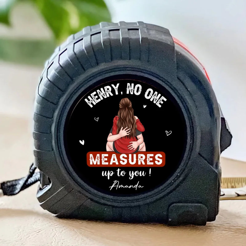Wherever We Go, Together We Stay - Couple Personalized Custom Tape Measure - Gift For Husband Wife, Anniversary