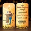 I Love And I'm So Proud Of You Always - Family Personalized Custom LED Candle - Gift For Mom, Daughter