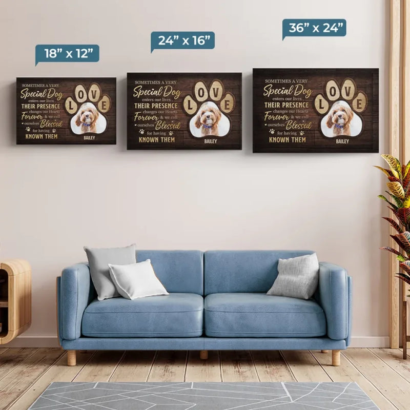 Custom Photo You Were My Favorite Hello And My Hardest Goodbye - Memorial Personalized Custom Horizontal Canvas - Sympathy Gift For Family Members