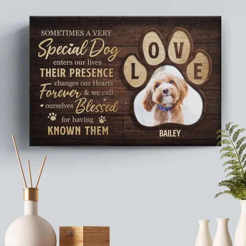 Custom Photo You Were My Favorite Hello And My Hardest Goodbye - Memorial Personalized Custom Horizontal Canvas - Sympathy Gift For Family Members
