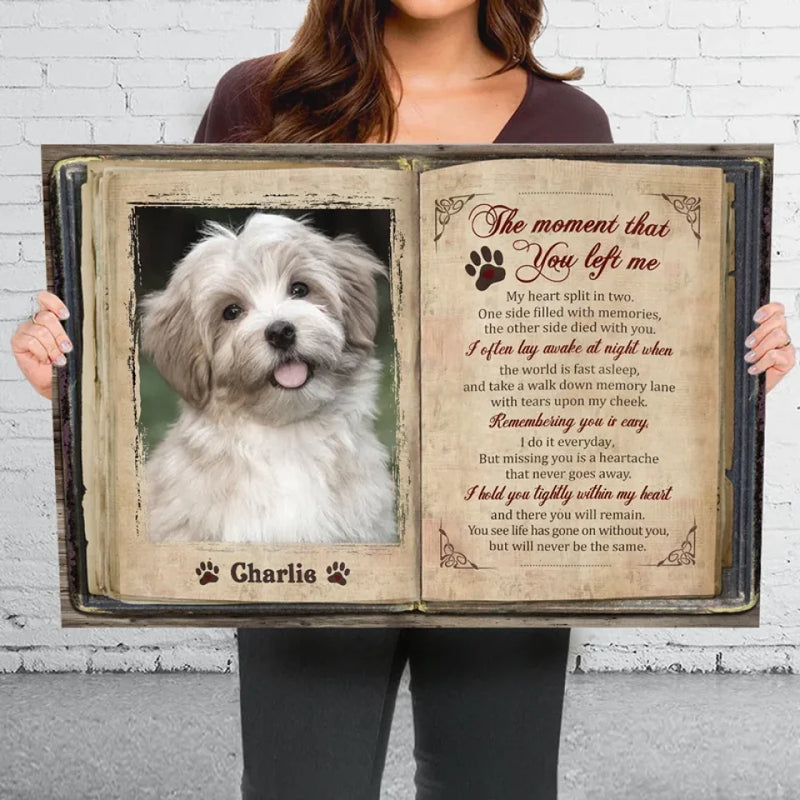 Custom Photo Remembering You Is Easy - Memorial Personalized Custom Horizontal Canvas - Sympathy Gift For Family Members