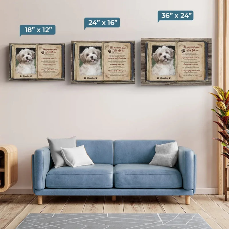 Custom Photo Remembering You Is Easy - Memorial Personalized Custom Horizontal Canvas - Sympathy Gift For Family Members