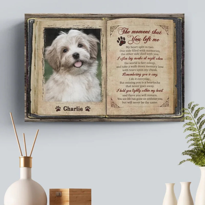 Custom Photo Remembering You Is Easy - Memorial Personalized Custom Horizontal Canvas - Sympathy Gift For Family Members