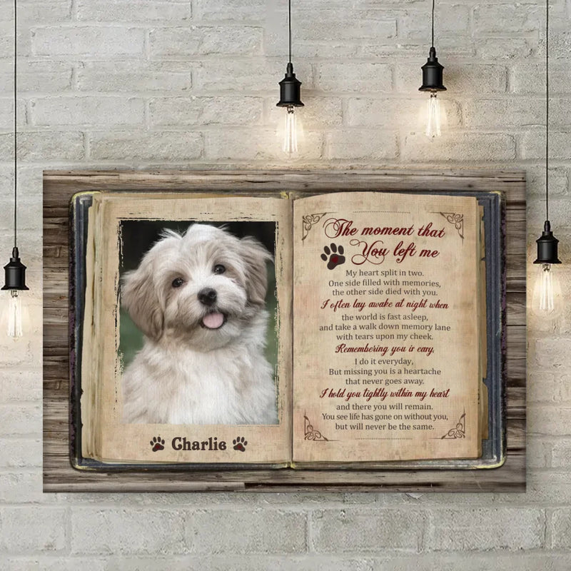 Custom Photo Remembering You Is Easy - Memorial Personalized Custom Horizontal Canvas - Sympathy Gift For Family Members