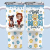 My Dog Is My Heart - Dog Personalized Custom 3D Inflated Effect Printed 40 Oz Stainless Steel Tumbler With Handle - Gift For Pet Owners, Pet Lovers