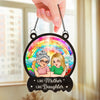 Like Mother Like Daughters - Family Personalized Window Hanging Suncatcher - Gift For Mom, Daughter