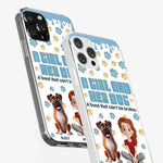 A Bond That Can't Be Broken - Dog Personalized Custom 3D Inflated Effect Printed Clear Phone Case - Gift For Dog Lovers, Kids