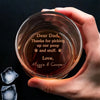 Thanks For Picking My Poop And Stuff - Dog & Cat Personalized Custom Whiskey Glass - Gift For Pet Owners, Pet Lovers