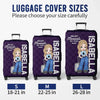 Go Where Your Heart Feels Alive - Travel Personalized Custom Luggage Cover - Summer Vacation Gift, Gift For Adventure Travel Lovers