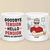 Today Is Your Day - Coworker Personalized Custom Mug - Appreciation, Retirement Gift For Coworkers, Work Friends, Colleagues