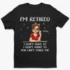 Your Retirement Just Began - Personalized Custom Unisex T-shirt, Premium T-shirt, Hoodie - Appreciation, Retirement Gift For Coworkers, Work Friends, Colleagues, Family Members