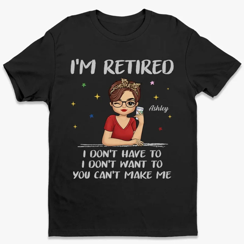 Your Retirement Just Began - Personalized Custom Unisex T-shirt, Premium T-shirt, Hoodie - Appreciation, Retirement Gift For Coworkers, Work Friends, Colleagues, Family Members