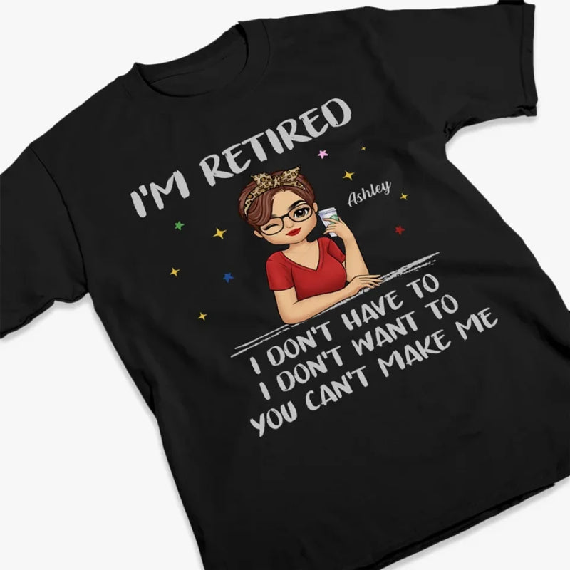 Your Retirement Just Began - Personalized Custom Unisex T-shirt, Premium T-shirt, Hoodie - Appreciation, Retirement Gift For Coworkers, Work Friends, Colleagues, Family Members