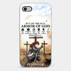 Ephesians 6 10 - Family Personalized Custom Clear Phone Case - Gift For Yourself, Best Friends, Siblings, Family Members