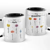 We Are Born Of Love, Love Is Our Mum - Family Personalized Custom Accent Mug - Mother's Day, Gift For Mom, Grandma