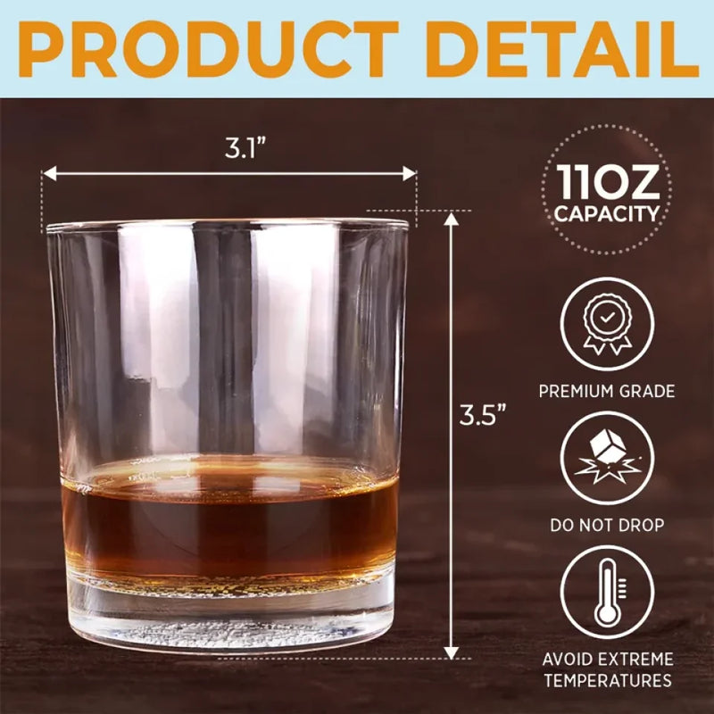 The Best Place To Be Is In The Hands Of Family - Family Personalized Custom Whiskey Glass - Gift For Family Members