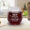 A Meaningful Keepsake To Celebrate Their New Journey - Personalized Custom Wine Glass - Appreciation, Retirement Gift For Coworkers, Work Friends, Colleagues