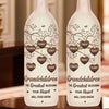 Like A Tree, Your Love Gives Me Roots And Wings - Family Personalized Custom Bottle Lamp - Gift For Mom, Grandma