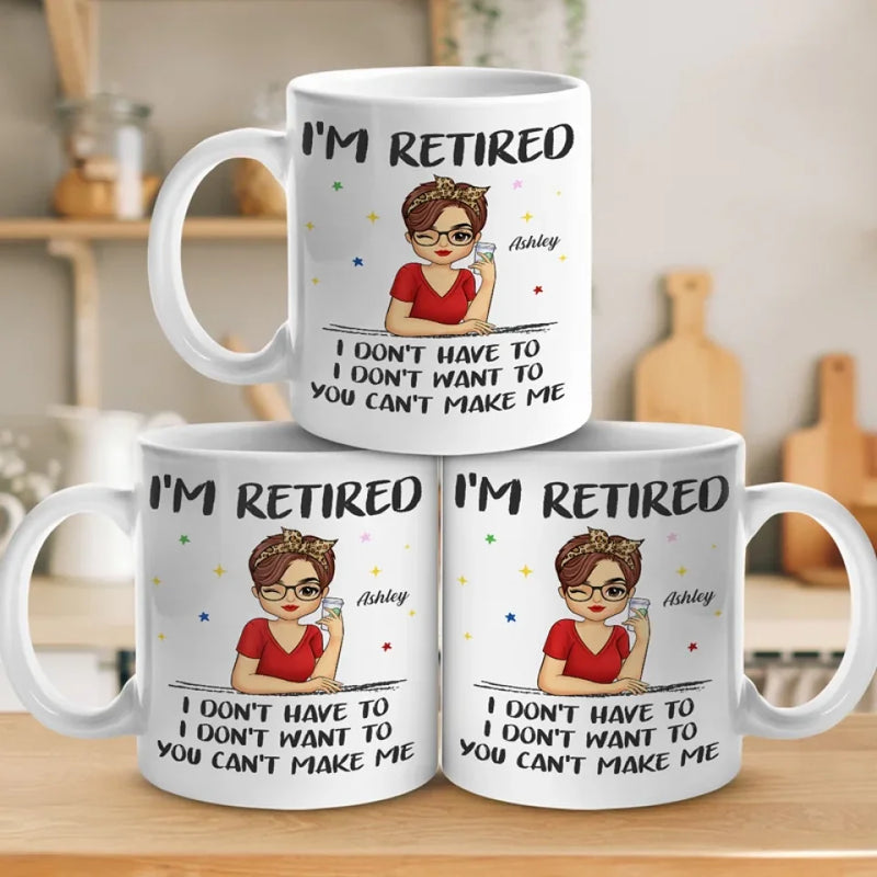 The Adventure Begins - Personalized Custom Mug - Appreciation, Retirement Gift For Coworkers, Work Friends, Colleagues, Family Members