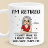 The Adventure Begins - Personalized Custom Mug - Appreciation, Retirement Gift For Coworkers, Work Friends, Colleagues, Family Members