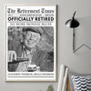 Custom Photo No More Monday Blues - Personalized Custom Vertical Poster - Appreciation, Retirement Gift For Coworkers, Work Friends, Colleagues, Family Members