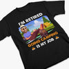 Custom Photo Going Camping Is My Job - Personalized Custom Unisex T-shirt, Premium T-shirt, Hoodie - Appreciation, Retirement Gift For Coworkers, Work Friends, Colleagues, Family Members