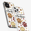 Your Paw Prints Remain On Our Soul - Memorial Personalized Custom 3D Inflated Effect Printed Clear Phone Case - Sympathy Gift For Pet Owners, Pet Lovers