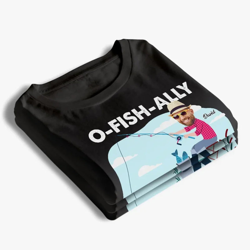 Custom Photo Go Fishing Is My Full-Time Now - Personalized Custom Unisex T-shirt, Premium T-shirt, Hoodie - Appreciation, Retirement Gift For Coworkers, Work Friends, Colleagues, Family Members