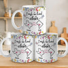 Long Distance Real Friendship Transcends Time And Space - Bestie Personalized Custom 3D Inflated Effect Printed Mug - Gift For Best Friends, BFF, Sisters