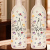 A Mother’s Hands Cradle The World While Filling It With Love - Family Personalized Custom Bottle Lamp - Gift For Mom, Grandma