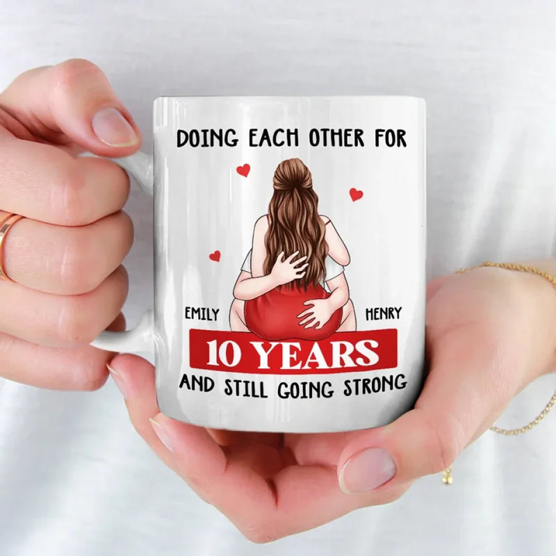 Love Is The Greatest Adventure - Couple Personalized Custom Mug - Gift For Husband Wife, Anniversary