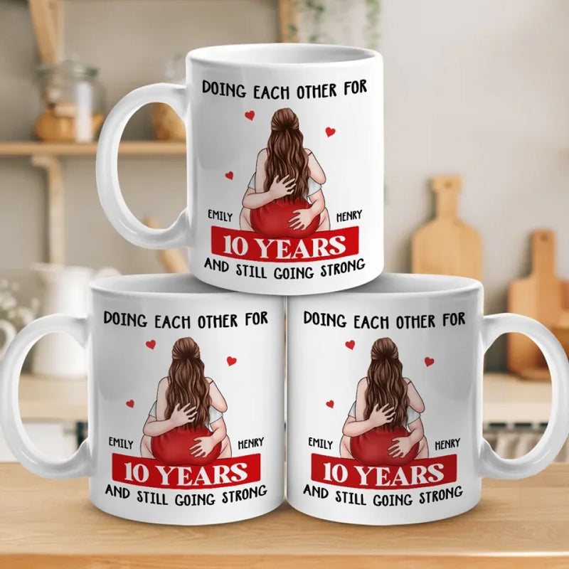 Love Is The Greatest Adventure - Couple Personalized Custom Mug - Gift For Husband Wife, Anniversary