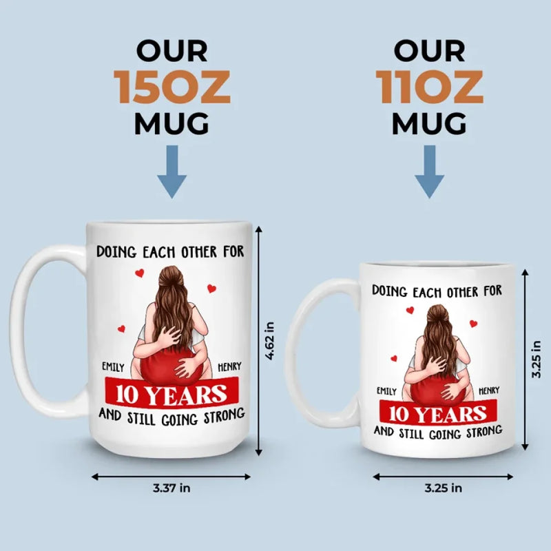 Love Is The Greatest Adventure - Couple Personalized Custom Mug - Gift For Husband Wife, Anniversary
