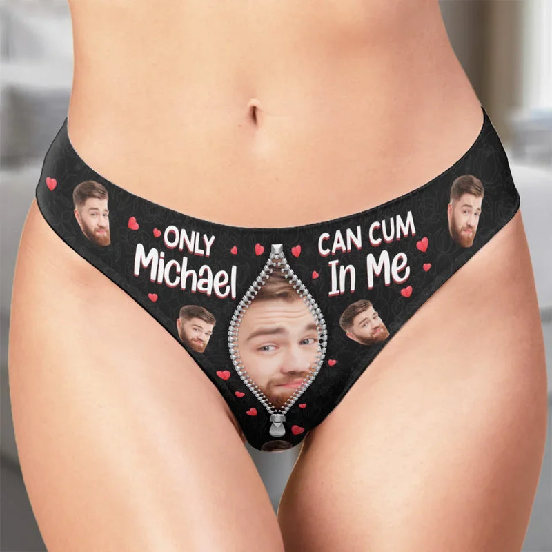 Custom Photo You Are My Missing Piece - Couple Personalized Women Briefs - Gift For Husband Wife, Anniversary