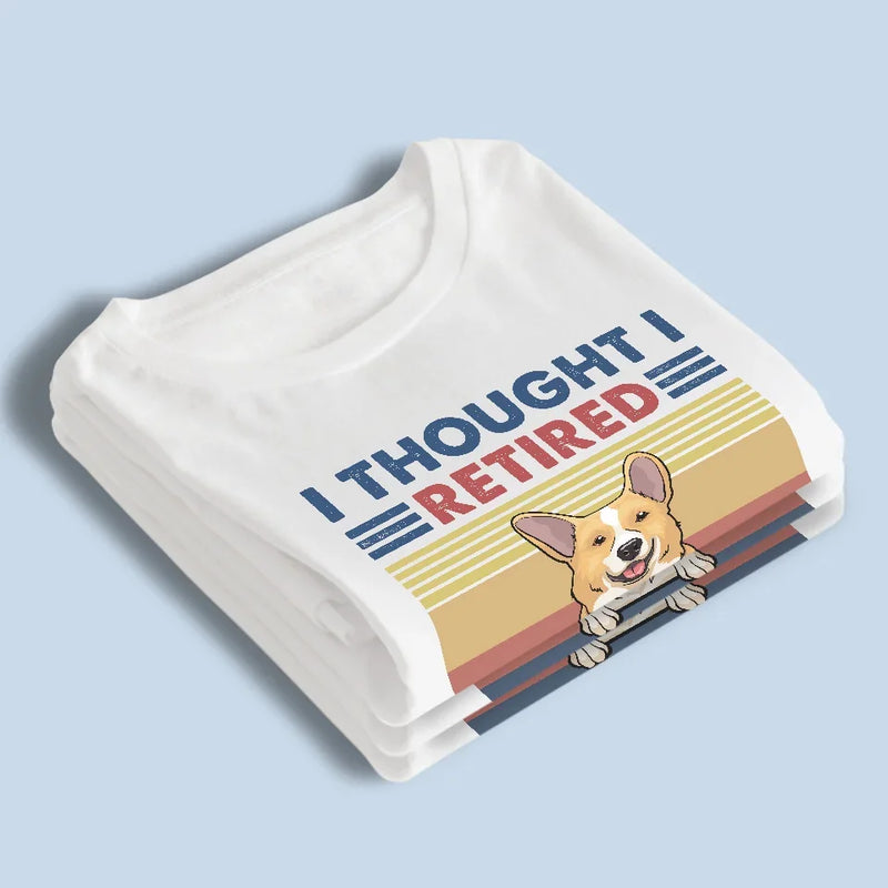 Let Your Outfit Reflect Your Love For Pets - Dog Personalized Custom Unisex T-shirt, Premium T-shirt, Hoodie - Appreciation, Retirement Gift For Coworkers, Work Friends, Colleagues, Family Members, Pet Owners, Pet Lovers